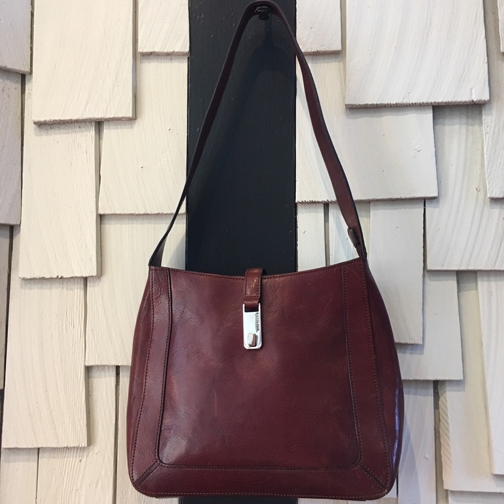 Vintage Fossil Leather Purse